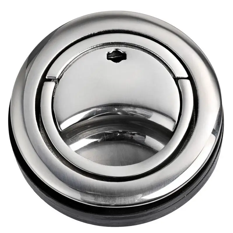 Alzapagliolo Eclipse PUSH LOCK con serratura in acciaio inox 316 - Design Flush Deck e Maniglia Ergonomica per Imbarcazioni Più Venduto
