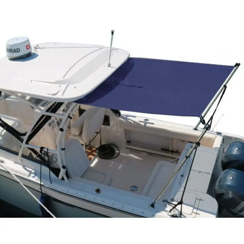 Popolare Tendalino Estensibile T-Top Oceansouth 260/200/170 cm con Bracci Telescopici in Acciaio Inox e Tessuto Impermeabile UV Resistente