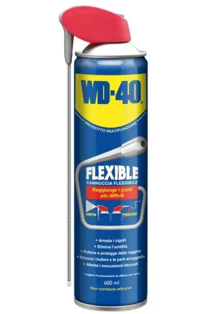 Lubrificante Multiuso WD-40 Flexible 600ml per Barche e Nautica - Protegge, Penetra e Rimuove Macchie Prezzo Di Fabbrica
