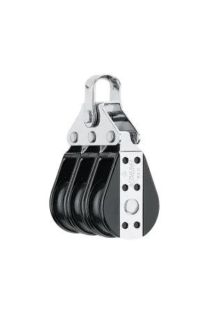 Bozzello Big Bullet 38 mm Triplo Harken - Bozzello a Basso Attrito Compatto e Leggero per Manovre Nautiche, Ideale per Carichi Elevati e Leggeri Prezzo Di Fabbrica