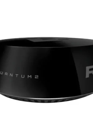 Ultima Occasione Raymarine Quantum Q24D Radar Doppler 18 Nero con Cavi 10 mt - Antenna Radar allo Stato Solido, Accensione Immediata, Collegamento Wireless, Portata 24 Miglia, Visualizzazione Multipla Beragli, Tracciamento ARPA