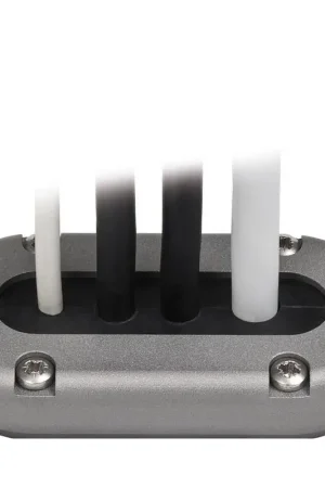 Miglior Prezzo Premistoppa Multicavo Impermeabile Nera SCANSTRUT per Cavi Fino a 15mm - Blister Espositivo con Guarnizione per Passaggio Cavi