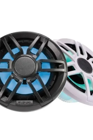 Occasione Imperdibile Coppia di Altoparlanti Fusion XS-FL77SPGW da 7.7’’ con Luci RGB - Griglia Sport G/B - Qualità Audio Midrange e Atmosfera Coinvolgente для Barche