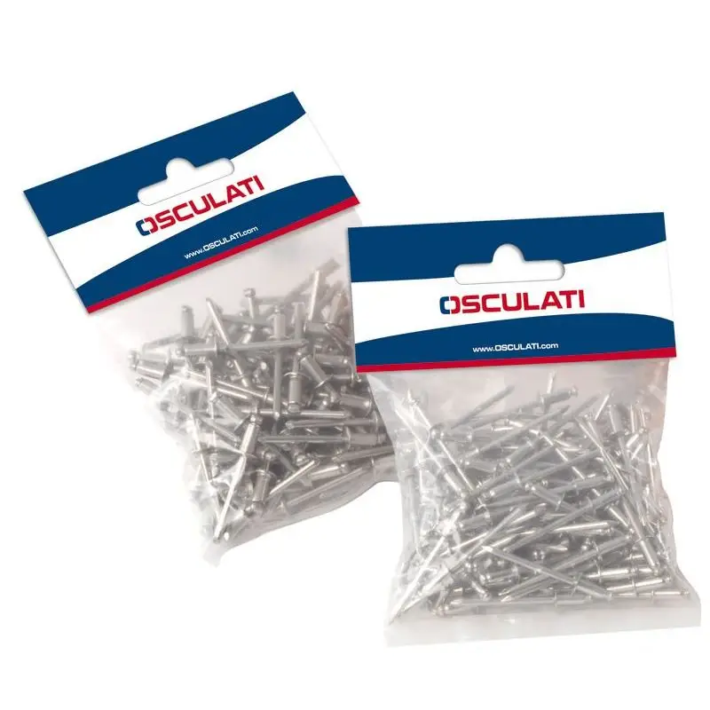 Busta da 100 rivetti in acciaio inox 4.8 x 14 per nautica e riparazioni barche Economico