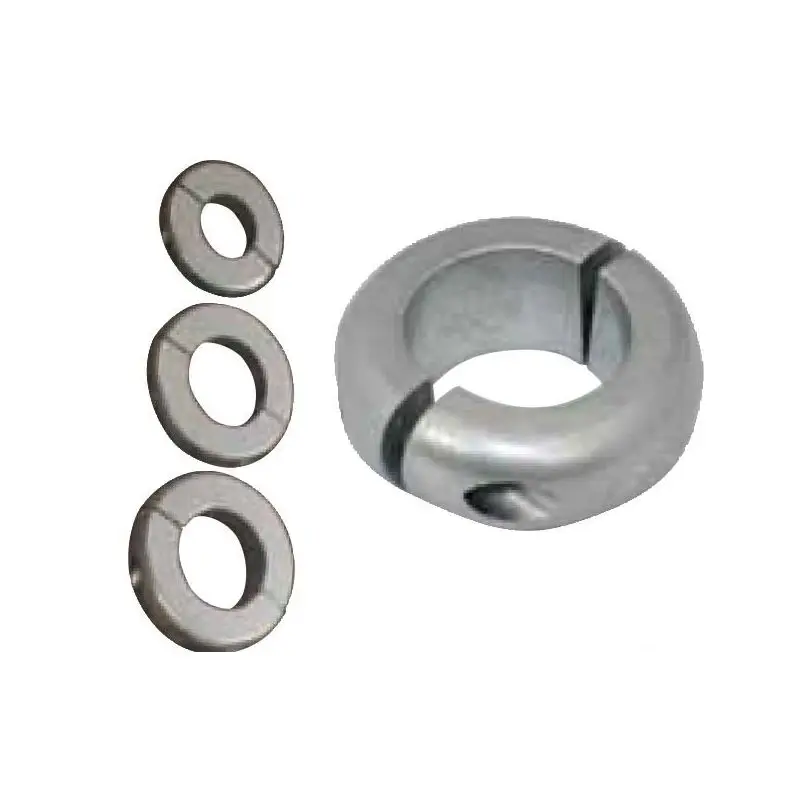 Professionale Anodo Oliva Bassa mm 30 in Alluminio con Perni e Dadi in Acciaio Inox per Scafi a Vela con Spazio Limitato
