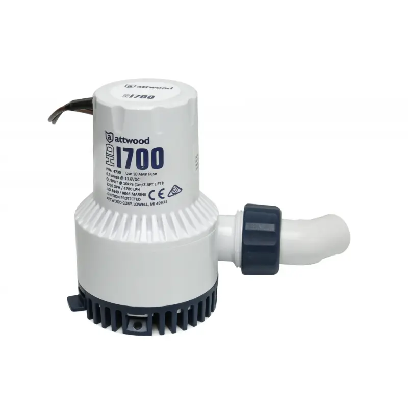 Pompa Heavy Duty HD 2000 24V - Alta Portata 7800 Litri/ora - Sommersiibile e Resistente a Sostanze Chimiche e Olio Motore per Impieghi Gravosi Acquista Ora