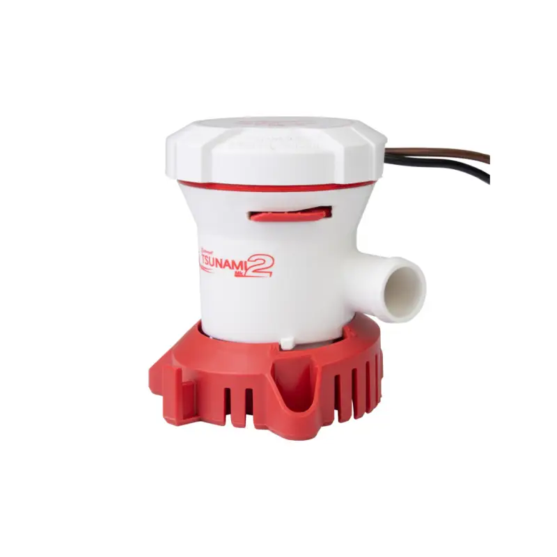 Non Perdere Pompa Sentina Tsunami MK2 T800 12V - Alta Portata 2520 lt/h, Innovativa e Facile da Installare con Valvola di Non Ritorno e Manutenzione Semplice