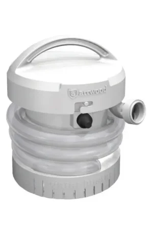 Pompa Portatile WaterBuster Attwood - Svuotamento Acquari, Pozzetti, Barche, Gommoni, Kayak - Portata LT/H 757 - Uscita Ø 3/4 - Funzionamento con Batterie D Prezzo Conveniente