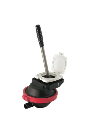 Spedito Oggi Pompa a Mano Whale Compac 50 - Portata 32 LT/MIN, Uscita Ø 25 MM, Design Compatto per Spazi Ristretti