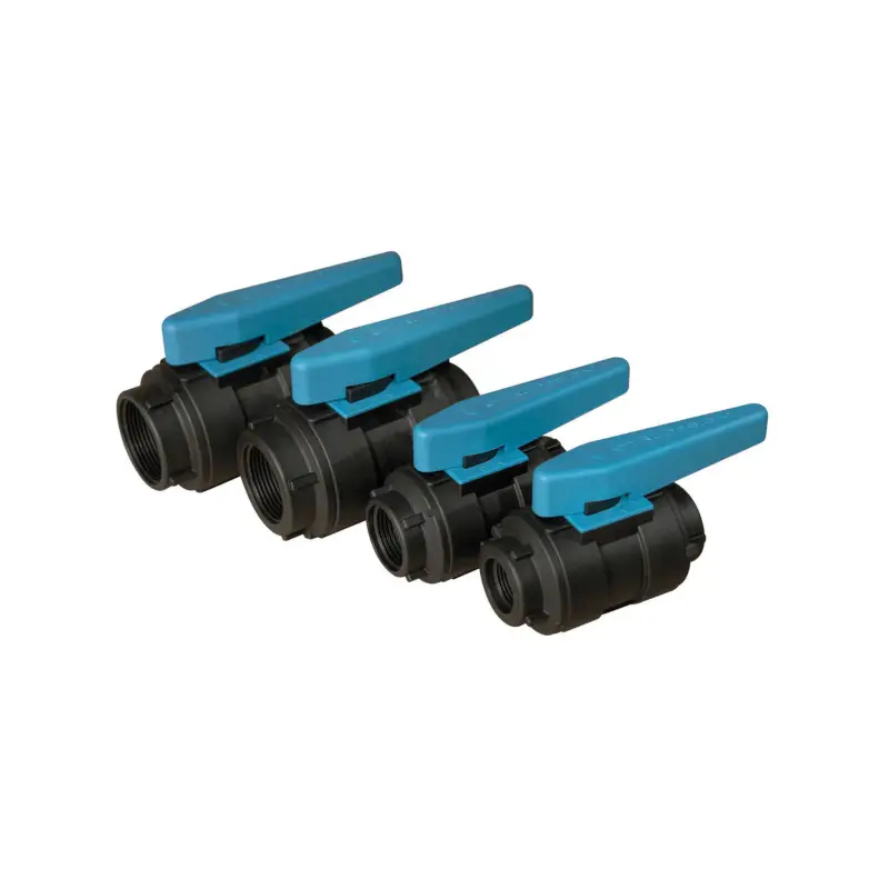 Valvola a Sfera 2 Trudesign in Composito di Nylon Rinforzato - Resistente alla Corrosione e agli Agenti Chimici, per Nautica e Barche - Certificazione IMCI e Bureau Veritas ISO 9093-2 Prezzo Scontato