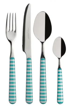 Set di Posate Harmony in Acciaio Inox - 24 Pezzi per Nautica e Vela Sconto