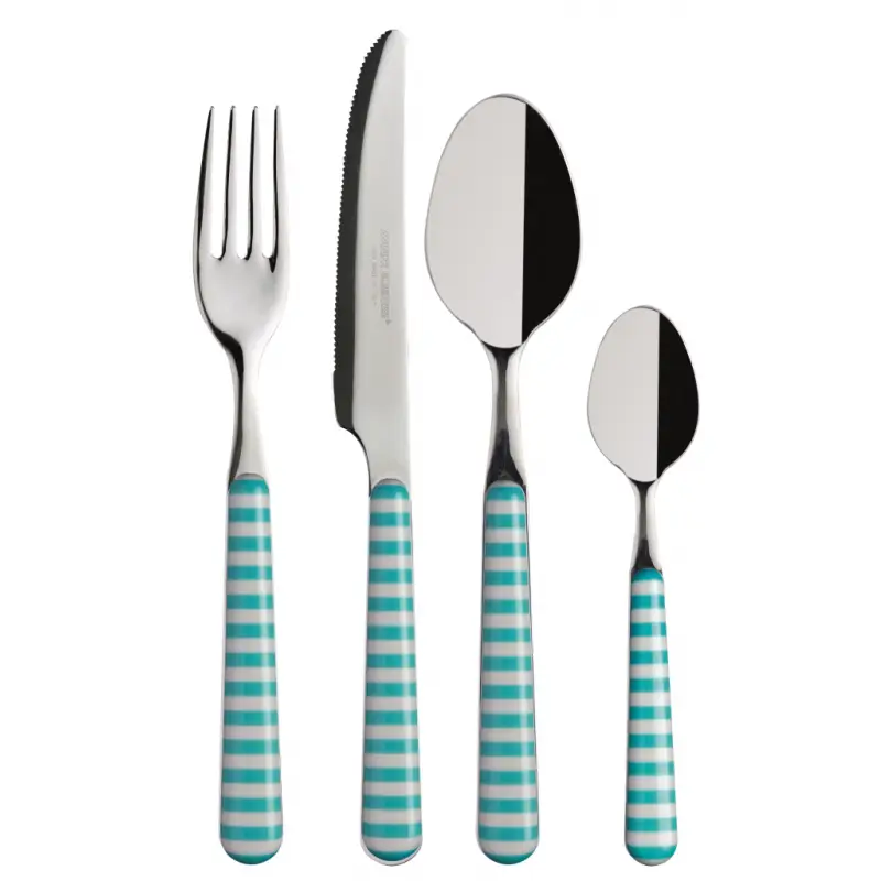 Set di Posate Harmony in Acciaio Inox - 24 Pezzi per Nautica e Vela Sconto