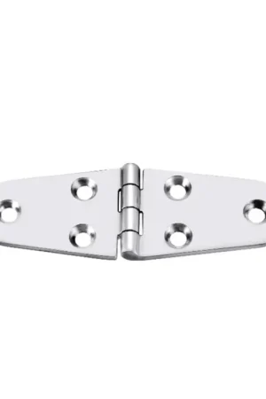 Direttamente Dal Produttore Cerniera Esagonale Inox AISI 316 - Dimensioni 38x105 mm, Spessore 3 mm - Perfetta per Nautica e Barche
