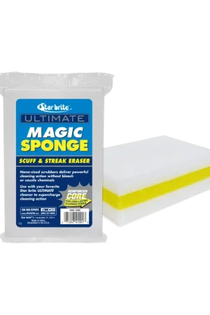 Ultimate Magic Sponge - Spugna Innovativa per Nautica: Rimuovi Macchie e Segni da Vinile e Vetroresina senza Prodotti Chimici Direttamente Dal Produttore