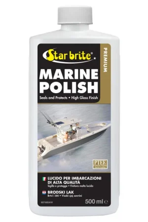 Ultima Occasione Prem Marine Polish 1lt - Cera Lucida Premium per Vetroresina, Metallo e Superfici Verniciate con Protezione UV - Protezione e Brillantezza per la Tua Imbarcazione