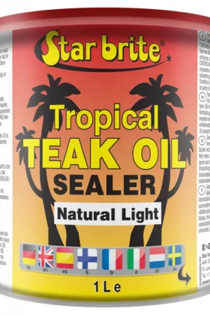 Offerta Lampo Sealer per Teak Tropicale 3,8lt - Protezione Avanzata e Duratura per Barche e Outdoor con Formula Antigocciolamento e Antischizzo, Resistente ai Raggi UV