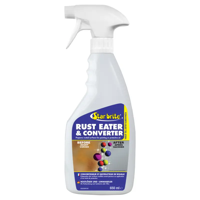 Spedizione Espresso Rust Eater e Converter 650ml - Rimuove Ruggine e Ossidazione senza Danneggiare il Metallo, Formula Biodegradabile per Uso Nautico