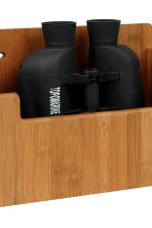 Direttamente Dal Produttore Porta Binocolo in Bambù Plastimo - 220 x 175 x 75 mm - Eleganza Ecologica per la Nautica