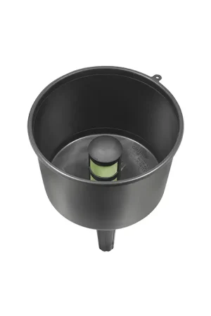 Imbuto con Filtro Plastimo Ø 14 cm - 23h | Filtrazione Combustibili (Benzina, Diesel, Olio) | Conduttivo e Collegabile a Terra | 13 lt/min Reso Gratuito