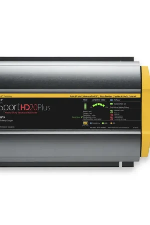 Reso Gratuito Caricabatterie ProSport HD20 Plus - Ricarica Rapida 12/24/36V 20A per 3 Batterie - Monitoraggio Digitale e Funzioni Avanzate per Ambienti Gravosi