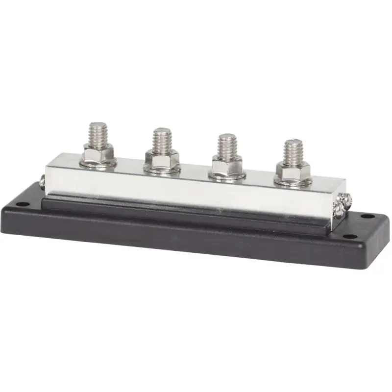 Barra di Connessione 600A con 4 Terminali M10 - Acciaio Inox e Policarbonato Rinforzato - Rif. Originale 2104 Quantità Limitata