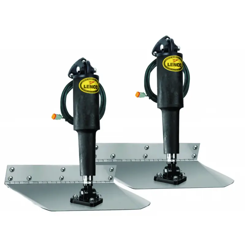 Ordina Subito Correttori d'Assetto STD 305x610 mm per Scafi da 9 a 13,2 m - Kit Completo in Acciaio Inox con Cilindri Azionatori e Alettoni Resistenti alla Corrosione