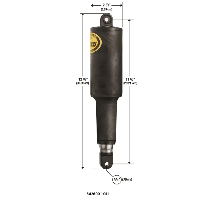 Cilindro di Ricambio Standard-Edge 24V Lenco - Nylon Rinforzato con Fibra di Vetro e Acciaio Inossidabile per Barche Pagamento Sicuro