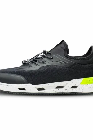 Direttamente Dal Produttore Sneaker Black Discover tg. 40 - Suola Antiscivolo Drain Tech per Nautica e Attività Acquatiche, Traspirabilità e Asciugatura Rapida - Comfortable & Ergonomic Design.