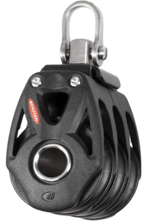 Bozzello Triplo Testa Girevole Serie 40 BB Orbit Block™ Ronstan - 40mm, 600kg MWL, 167gr, Alta Performance per Imbarcazioni fino a 30 piedi Promozione
