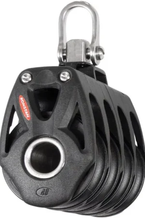 A Buon Prezzo Ronstan Serie 40 BB Orbit Block™ - Bozzello Quadruplo Testa Girevole 40mm, Carico Massimo 600kg, Ideale per Derive e Cabinati Sportivi fino a 9 metri