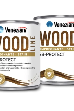 SB-Protect Bicomponente Lt.1 - Impregnante Protettivo Trasparente per Legno Nautico e MDF (A+B) Bestseller