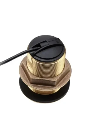 A Buon Prezzo Trasduttore Passante in Bronzo Raymarine CPT-S High CHIRP Conical 12° - Compatibile con Element, CP100, Axiom Pro-S, 7 DV e MFD xx8 (Cavo 10m - 9-pin) - Profondità Fino a 274m e Immagini ad Alta Risoluzione nella Nautica e Vela
