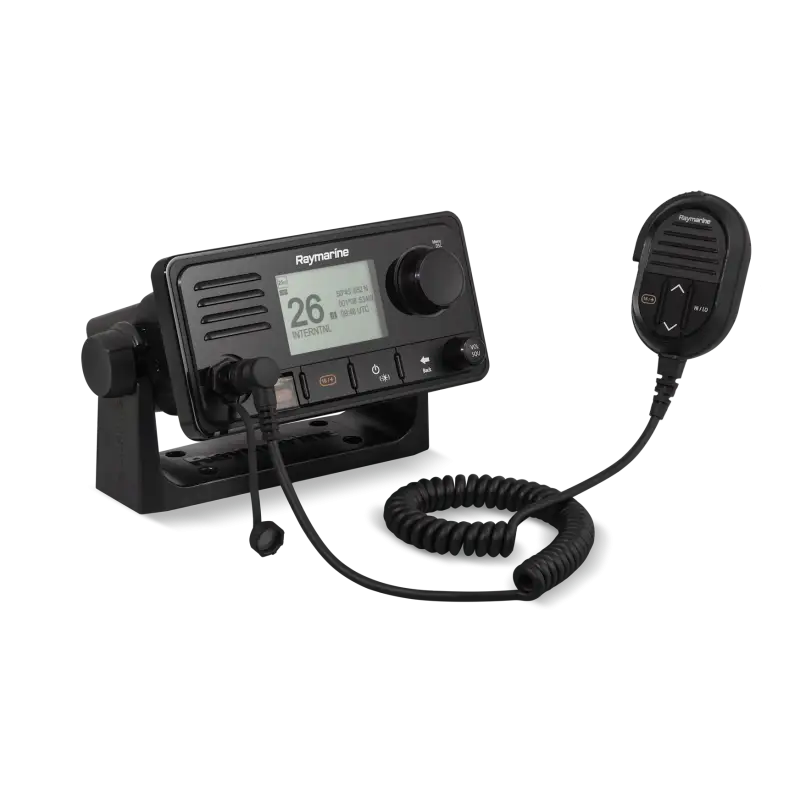 Prezzo Scontato Radio VHF Raymarine Ray73 con GPS e ricevitore AIS integrato - Stazione remota con opzioni di microfono cablato e wireless e funzionalità megafono
