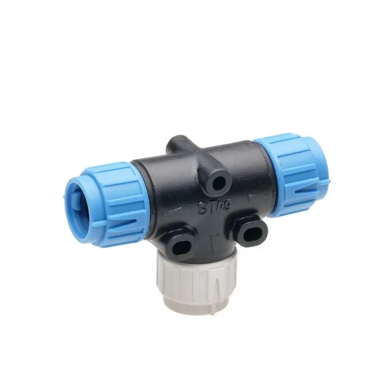 Di Tendenza Connettore a "T" STNG Raymarine (2 x BackBone (M) + 1 x SPUR (M)) per Rete Nautica SeaTalk NG