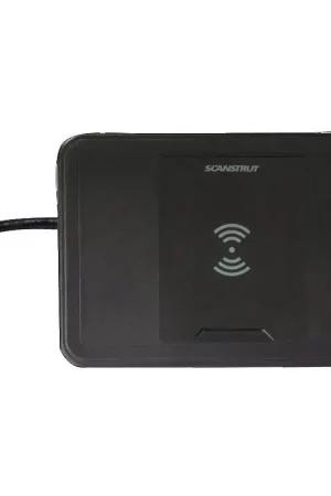Prezzo Di Fabbrica Caricatore ROKK Wireless 15W per Nautica 12/24V - Stagno IPX6 e Antiscivolo con Tecnologia 3 Coil per Ricarica Efficiente