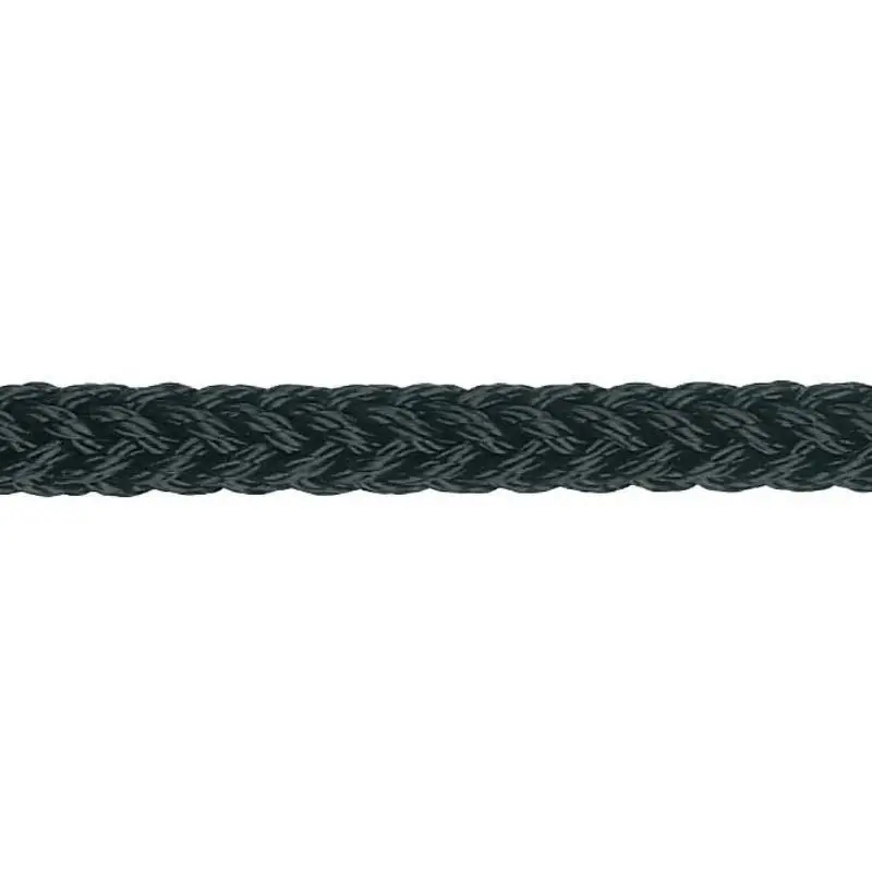 Treccia All Round 12 fusi nera 14 mm - Corda per ormeggio e ancoraggio morbida e facile da impiombare Saldi