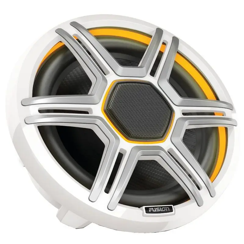 Popolare Altoparlanti Apollo Fusion griglia bianca da 8,8'' - Coppia con Illuminazione Premium CRGBW per Sport Acquatici