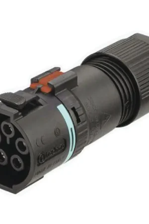 Presa/Spina Volante IP68 con Connessione a Scatto per Nautica - 2/3/4 Poli, Montaggio Senza Utensili Nuovo Arrivo