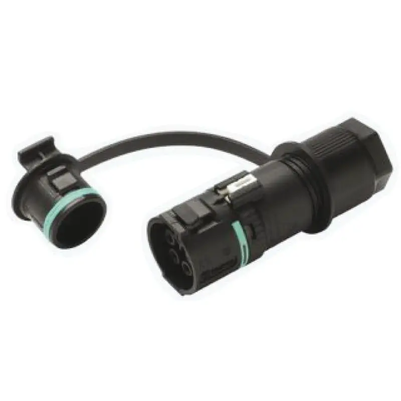 Più Venduto Presa/Spina da Pannello o Parete 2/3/4 Poli con Connessione a Scatto IP68 per Vela e Nautica - Montaggio Senza Utensili