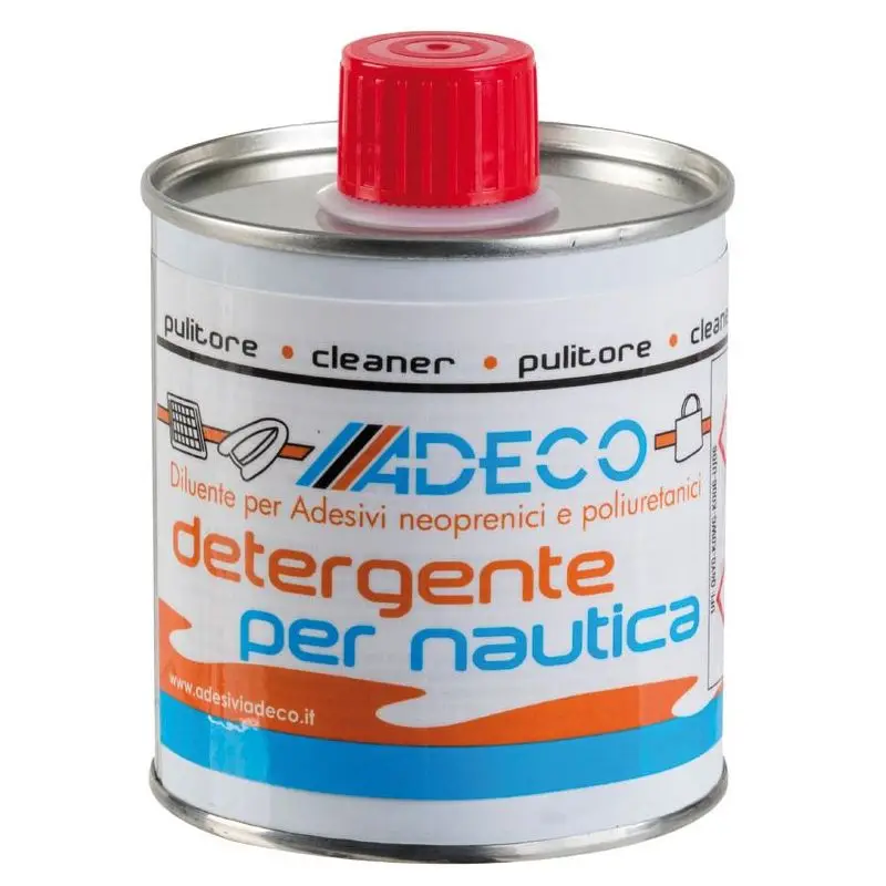 Cleaner per Collanti ADECO - Detergente Rivitalizzante per Tessuti di Gommoni, SUP, Tender e Gonfiabili in PVC o Neoprene Nuovo Arrivo