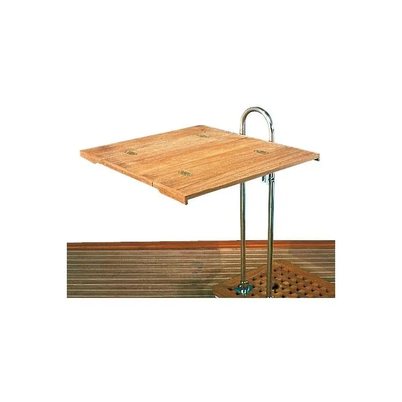Tavolo Pieghevole in Teak 90x60 senza Bordo con Ferramenta in AISI 316 Ultime Pezzi