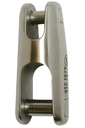 Pagamento Sicuro Giunto Fisso Inox 316 per Catena da 10-12mm - Carico Lavoro 1350kg - Alta Resistenza per Vela e Nautica - Marine Town