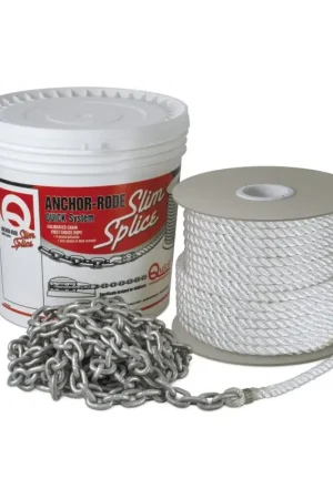Promo Stagionale Cima e Catena Quick con Slim Splice System - Soluzione Innovativa per Ancoraggi Sicuri e Senza Inceppamenti nella Nautica