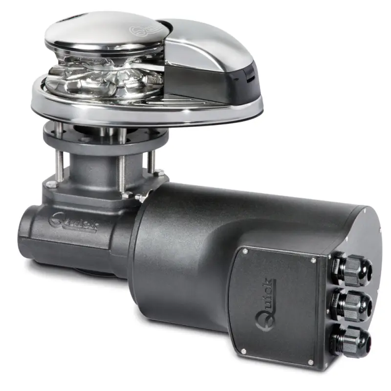 Bestseller Salpa Ancora Verticale DP2 - 1000W in Acciaio Inox AISI 316 per Barche da 10-13 mt, Tiro Max 930 Kg, Sistema di Caduta Libera e Motore Stagno IP67 - Leggero e Resistente.