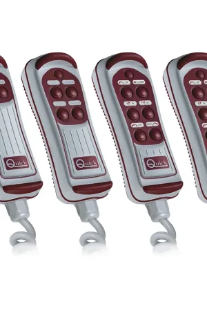 Pulsantiera Stagna Multiuso con Torcia LED Integrata - Impermeabile IP67, Cavo Estendibile fino a 4,2 m per Gruette, Passerelle e Sistemi Nautici Popolare