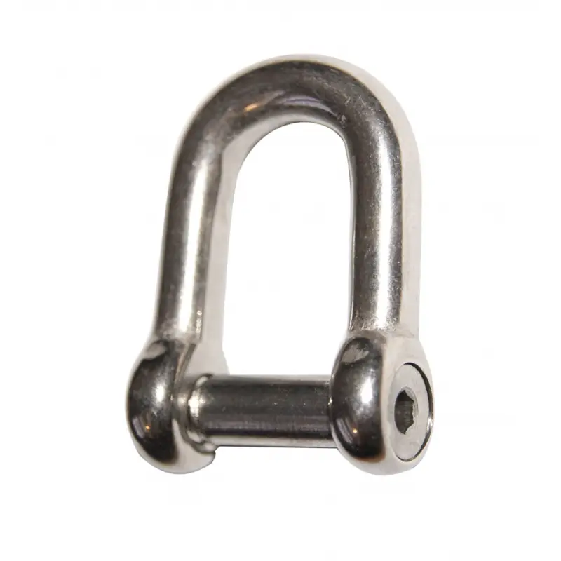 Solo Oggi Grillo Inox con Perno Incassato per Ancore - Acciaio Inossidabile AISI 316 - Ø 12 mm - Dimensioni A 42 mm, B 24 mm, C 70 mm