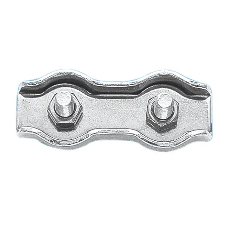 Morsetto Doppio Inox Aisi 316 - Accessorio Nautico di Qualità per Barche e Vela Direttamente Dal Produttore