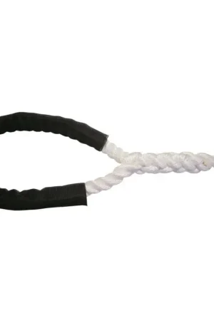 Ultima Occasione Proteggi Cime in Nylon Nero con Chiusura in Velcro - Guaina Multiuso per Cimi d’Ormeggio e Cavi Elettrici, Venduto a Rotolo - Morbido e Resistente, Facile da Usare