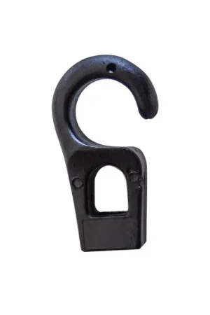 Gancetto in Nylon per Treccia Elastica Ø 6 mm - Confezione da 20 Pezzi - Nuova Rade Economico