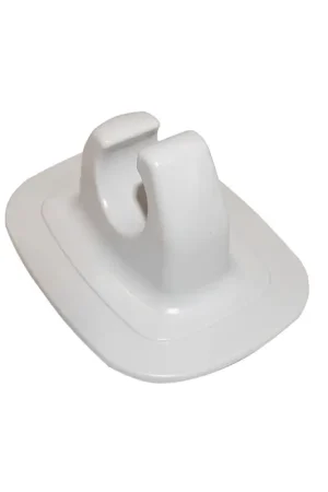 Quantità Limitata Fermaremo in PVC Grigio RAL 7035 per Remi Ø Max 30/35 mm - Dimensioni 82 x 108 x 55 mm - Ceredi Giovanni
